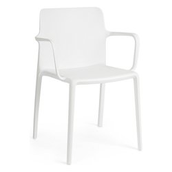Sedia con braccioli polipropilene CHLORIS Bianco 0650046