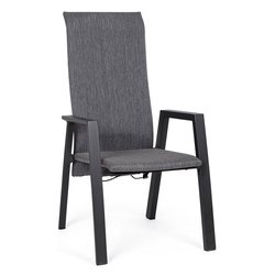 Sedia sdraio ETHAN Antracite 0663348