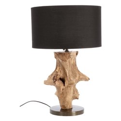 Lampada tavolo ESROOTS Nero (35x55cm) 0826623 1 luce - E27 - Max 60W