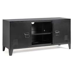 CAMBRIDGE Base soggiorno Nero Mobile KIT (120,5x40x58,5cm)