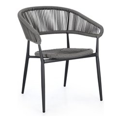 ALGAIDA Sedia Antracite e Grigio