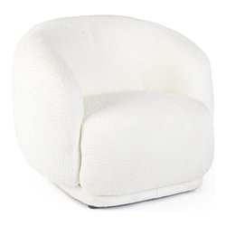 TECLA Poltrona Bianco