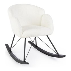 SIBILLA Sedia a dondolo Bianco