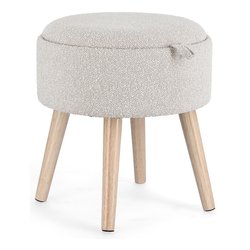 ZOYA Sgabello Grigio chiaro