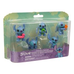 Set personaggi Deluxe collezionabili 5 pz DISNEY STITCH TTC31000