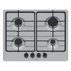 Piano cottura gas 4 zone SERIE 4 PGP6B5K85 Inox (60cm)