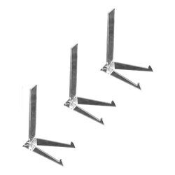 Porta piatto Set 3 pz 12 cm KRISTALL Trasparente 327