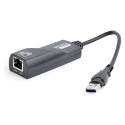 Adattatore di rete Gigabit (1000Base-TX) USB 3.0 Black NIC U3 02