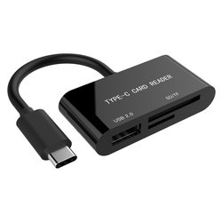 Lettore schede memoria SD e MicroSD Combo Black UHB CR3 02