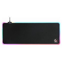 Tappetino mouse Gaming with led light Black MP GAMELED L