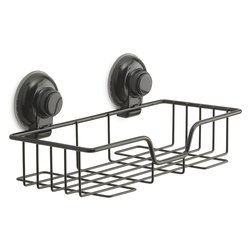 Porta oggetti box doccia HOT Nero opaco (27,5x13,6x12 cm) HO20 14