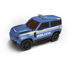 Radiocomando Land Rover Defender 2,4 GHz scala 1:24 (19cm) POLIZIA 2341