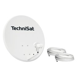 Kit parabola 60 Twin LNB con cavo 10m Grey 2060 2882