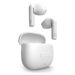 Auricolari microfono bluetooth GO PODS Tws White TEEARTWSGOPODSW