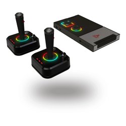 Console vintage ATARI GameStation Pro Black e Gray DGUNL 7012