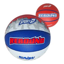 Pallone Basket Rebound misura 7 SPORT ONE Assortito 703100086