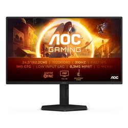 Monitor 24,5 ( IPS Full HD 1080p 310Hz ) Pivot Black 25G4SXU