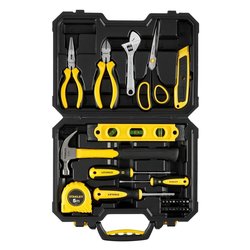 Kit utensili valigetta 28 Pz Giallo e Nero STHT78050 1
