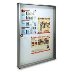 Bacheca 2 x A3 Argento metallizzato (55x5x73 cm) 23BCN05 AM