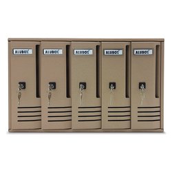 Cassetta posta condominiale 5 p (52x17,5x30cm) CUBO Sabbia 20C5SA