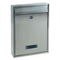 Cassetta posta senza tettuccio (26,5x8x35cm) LIFTER Inox satinato 29QUADRAIX