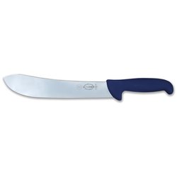 Coltello macellaio scimitarra lama(26cm) Inox ERGOGRIP PROFESSIONALE Blu e Cromo 82385261