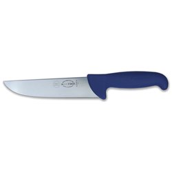 Coltello macellaio francese lama(26cm) Inox ERGOGRIP PROFESSIONALE Blu e Cromo 82348261