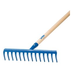 Rastrello rastrello 10 denti con manico (24,5x123 cm) 58010/4A2S119V