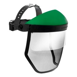 Visiera protettiva Fusion Pro Nero e Verde taglia Unica 1601 0302