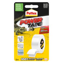 Nastro telato 5cm x 5m POWER TAPE Bianco 2893898