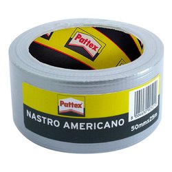 Nastro telato americano 5cm x 25m Grigio 1152466