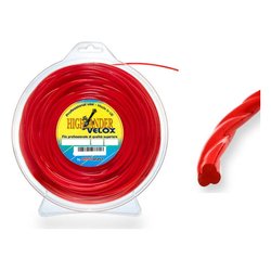 Filo decespugliatore HIGHLANDER VELOX Rosso d. 2,4mm 30m 1422 0124