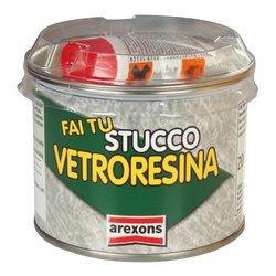 Vetroresina stucco bicomponente barattolo 200 gr 3000