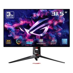 Monitor 31,5 ( OLED 4K 2160p UHD 240Hz ) ROG SWIFT PG32UCDP Black 90LM0A50 B01370