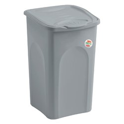 Porta biancheria Plastica (50Lt) PRIMAVERA Stone grey 70237