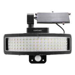 Proiettore con sensore presenza solare GIRASOLE Nero (29x18cm) GRS 072840 1 luce - LED - Max 7W