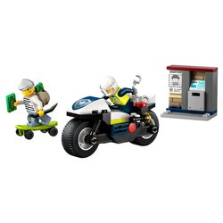 Inseguimento della moto della Polizia ( 65 pz ) CITY POLICE 4a+ 60455