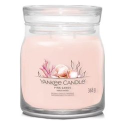 Candela profumata Pink sands (9,3x11,4cm) Giara M 35-50 ore SIGNATURE Rosa 1629996E