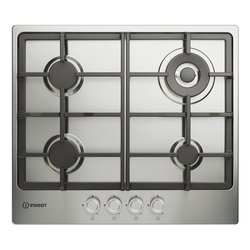 Piano cottura gas 4 zone THP 641 W IX I 1 Inox (60cm)