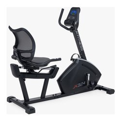 Cyclette elettromagnetica orizzontale volano 10 Kg Nero JK 324