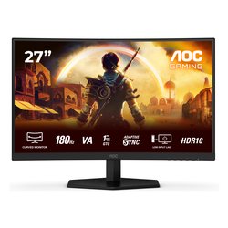 Monitor 27 ( IPS Full HD 1080p 180Hz ) Curvo Black C27G42E