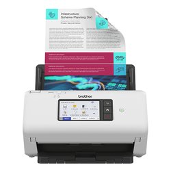 Scanner 600DPI White e Black ADS4700WRE1