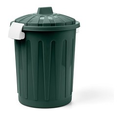 Bidoncino (8Lt) coperchio a clip BLIM Verde bosco BD001 0080MJ VBC